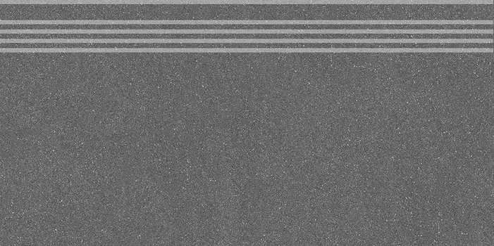 Керамогранит Kerama Marazzi Ступень Джиминьяно антрацит матовый обрезной 30х60