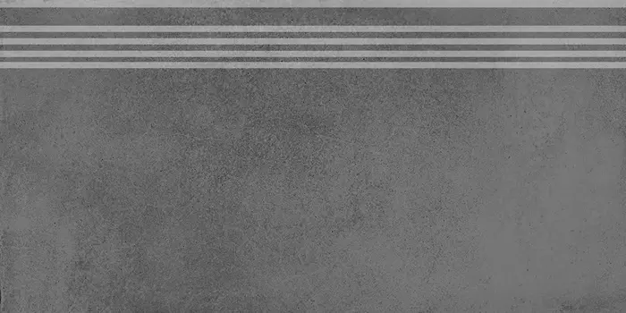 Керамогранит Kerama Marazzi Ступень Мирабо серый темный обрезной 30х60