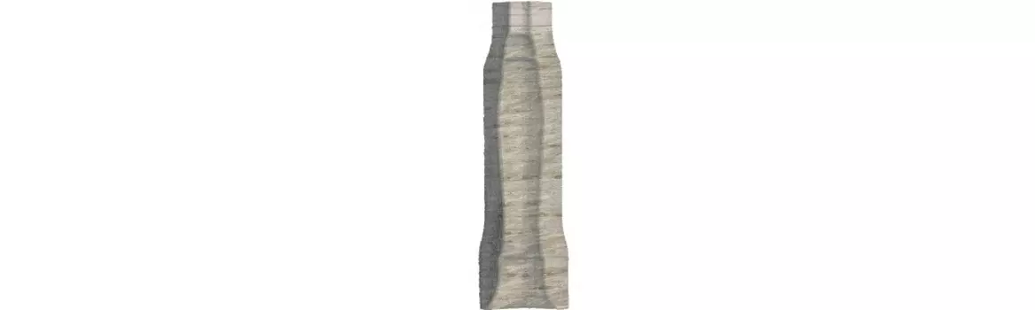 Керамогранит Kerama Marazzi Угол внутренний Монтиони бежевый светлый матовый 8х2,4