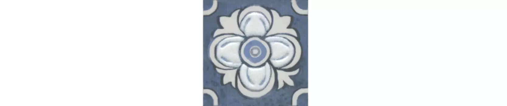 Керамогранит Kerama Marazzi Вставка Алмаш синий 4,9х4,9