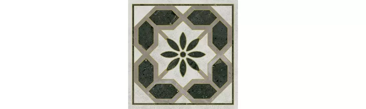 Керамогранит Kerama Marazzi Вставка Серенада 3 лаппатированный обрезной 7,2х7,2