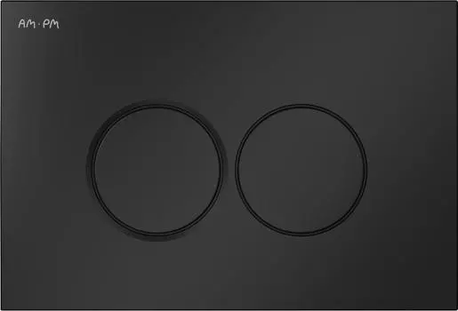 Клавиша смыва AM.PM ProС L I070138, черный матовый