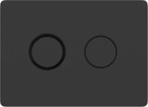 Клавиша смыва Cersanit Accento Square 63839 черный матовый