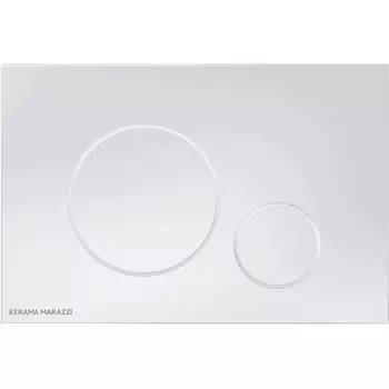 Клавиша смыва Kerama Marazzi FPR.A.WHT белый глянец