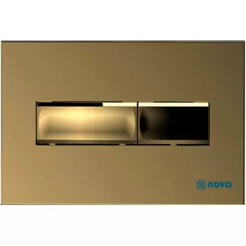 Клавиша смыва Nova 7325 золото