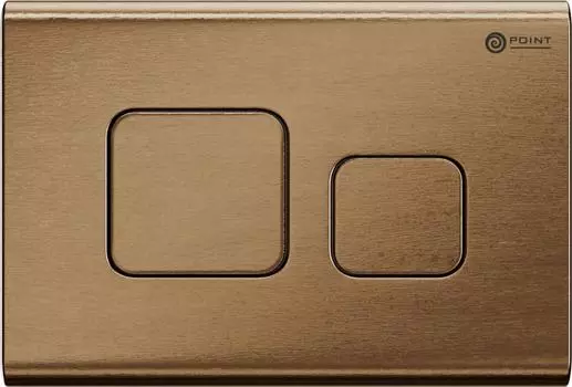 Клавиша смыва Point Афина PN44041BB, бронза