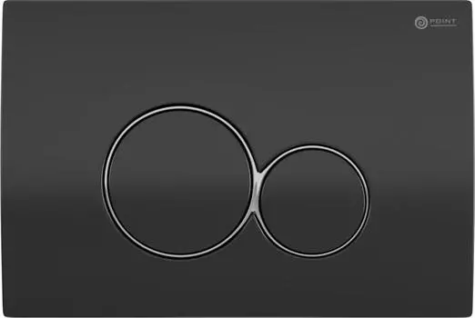 Клавиша смыва Point Виктория PN44061BC, черная