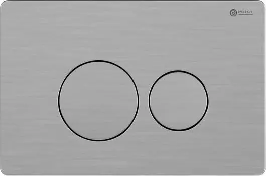 Клавиша смыва Point Виктория PN44061SB, сталь