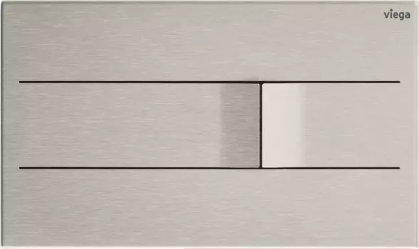 Клавиша смыва Viega Prevista 773526, нержавеющая неполированная сталь