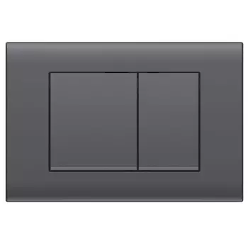 Клавиша смыва Vincea VFP-001GM, вороненая сталь