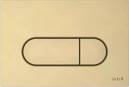 Клавиша смыва Vitra Root Round 740-2225 шлифованное золото