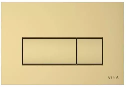 Клавиша смыва Vitra Root Square 740-2324 золото