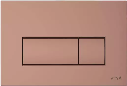 Клавиша смыва Vitra Root Square 740-2340 медь