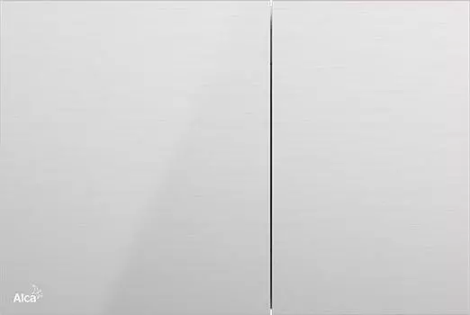 Кнопка смыва AlcaPlast Flat AIR-INOX сталь