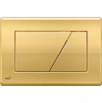 Кнопка смыва AlcaPlast M175 золото