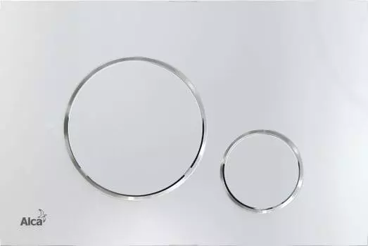 Кнопка смыва AlcaPlast Thin M671 хром
