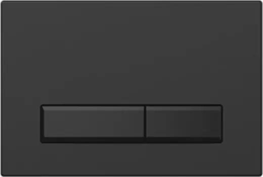 Кнопка смыва Aquatek Slim KDI-0000025, черный матовый
