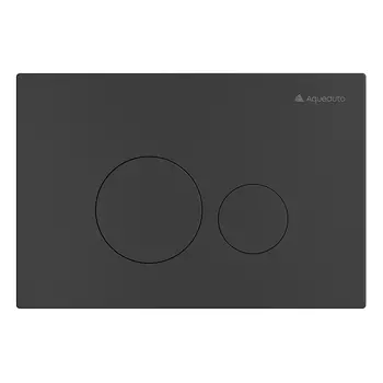 Кнопка смыва Aqueduto Curculo CIR0240 черный матовый