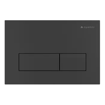 Кнопка смыва Aqueduto Retangulo RET0240 черный матовый