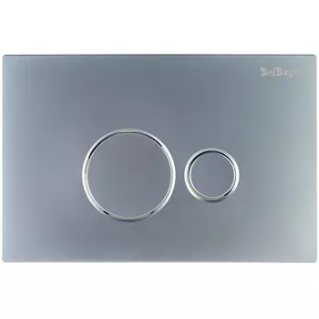 Кнопка смыва BelBagno BB080CR.MAT, хром матовый