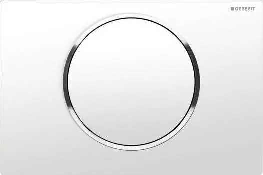 Кнопка смыва Geberit Sigma 10 115.758.KJ.5, белый, хром