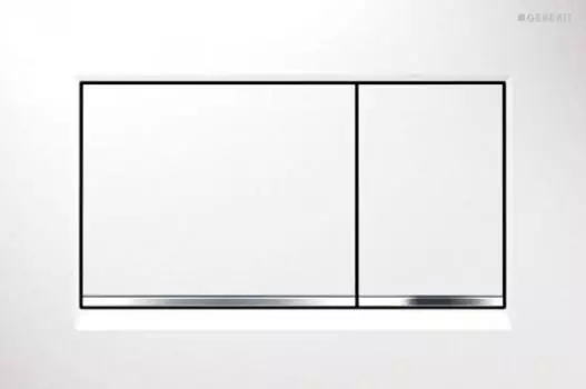 Кнопка смыва Geberit Sigma 30 115.883.KJ.1, белый, хром