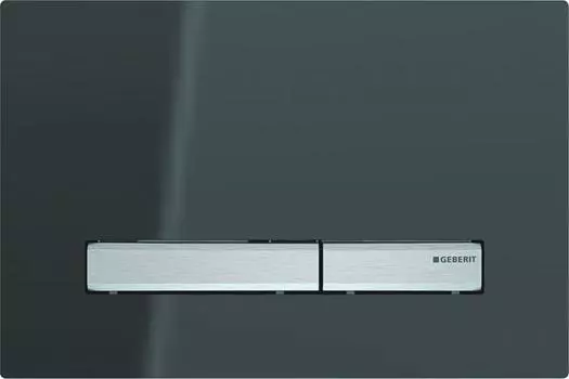 Кнопка смыва Geberit Sigma 50 115.788.SD.2,зеркальное дымчатое cтекло, сталь