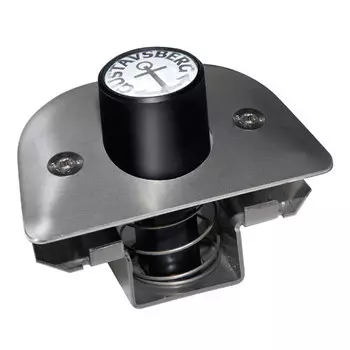 Кнопка смыва Gustavsberg Nautic GB19299NV036 черный, антивандальная