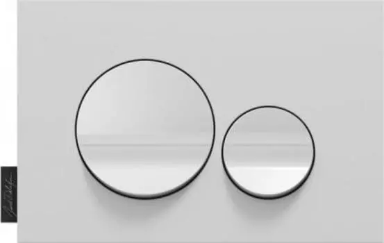 Кнопка смыва Jacob Delafon E20859-00-MWH белый матовый и глянцевый