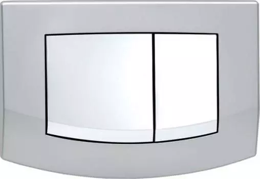 Кнопка смыва Tece Ambia 9240253 хром матовый кнопка хром