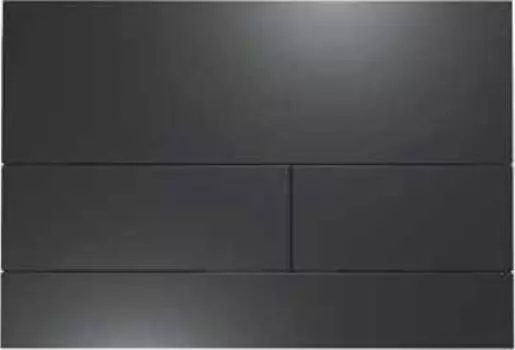 Кнопка смыва Tece Square II 9240833 чёрная матовая