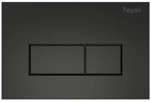 Кнопка смыва Teymi Helmi T70203BM черный матовый