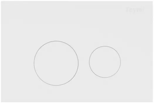 Кнопка смыва Teymi Lina T70019WM белый матовый