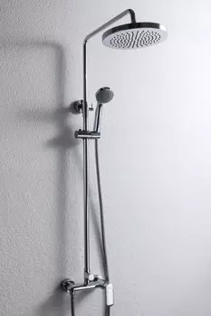 Колонна душевая со смесителем для душа Bravat Opal R F9125183CP-A2-RUS