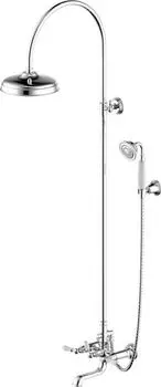 Колонна душевая со смесителем для ванны Bravat Art F65193CP-A2-RUS