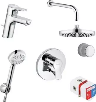 Комплект для душа Kludi Pure&Easy 376300565 7 в 1