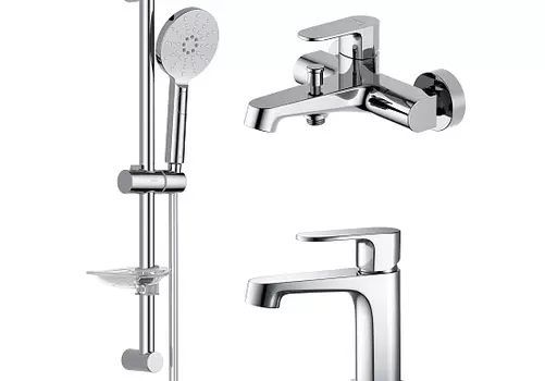 Комплект для ванны Aquatek Оберон AQ1230CR хром