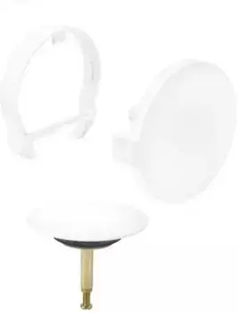 Комплект накладок для слив-перелива Viega Multiplex Trio 725815, белый