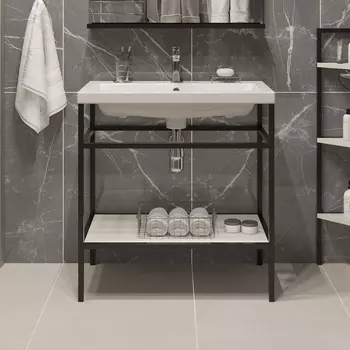 Консоль DIWO Смоленск 80 с раковиной Como 80