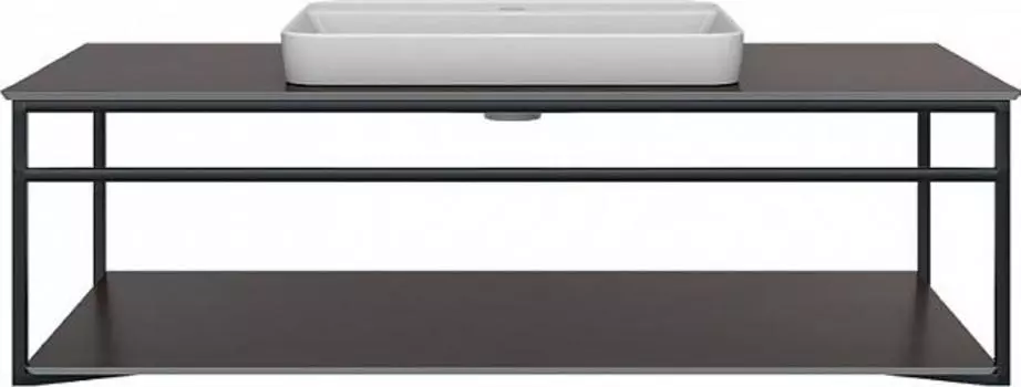 Консоль под раковину 120см Kerama Marazzi Plaza PL.N.120.02\BLK.M чёрный матовый