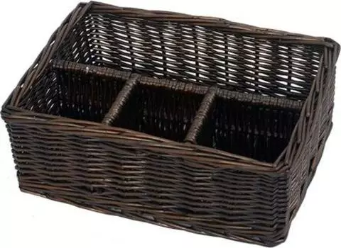 Корзина для белья WasserKRAFT Neime WB-190-M, тёмно-коричневая