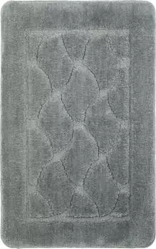 Коврик для ванной 50х80 Fixsen Link FX-5002K серый