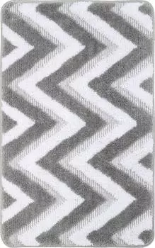 Коврик для ванной Fixsen River 50х80 FX-5004K серый