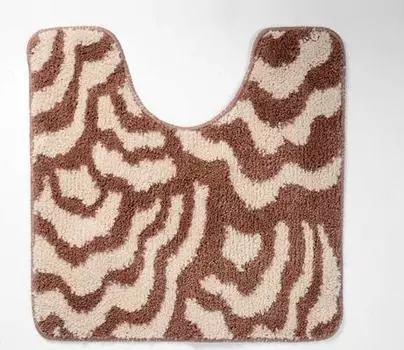 Коврик для ванной комнаты WasserKRAFT Donau BM-9409 коричневый