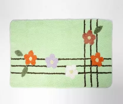 Коврик для ванной комнаты WasserKRAFT Lippe BM-6505 зелёный