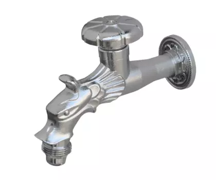 Кран для одного типа воды Bronze de Luxe 21601 Хром