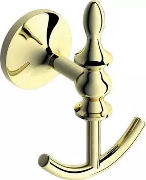 Крючок Art&Max Bohemia AM-E-4286B-Do двойной, золото