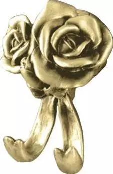 Крючок Art&Max Rose AM-B-0912-Do двойной, золото