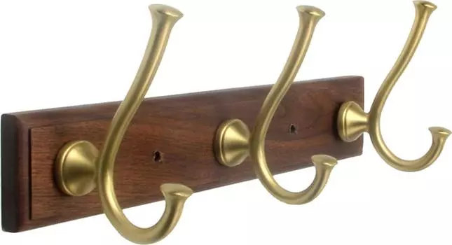 Крючок для полотенец Bronze de Luxe Forest 10708G орех, золото матовое