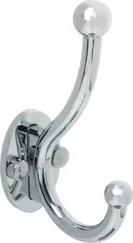 Крючок двойной Fixsen Hotel FX-31005A хром